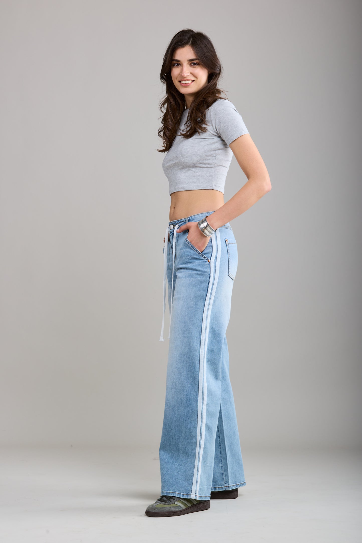 Toxik blue jeans 2 stripe