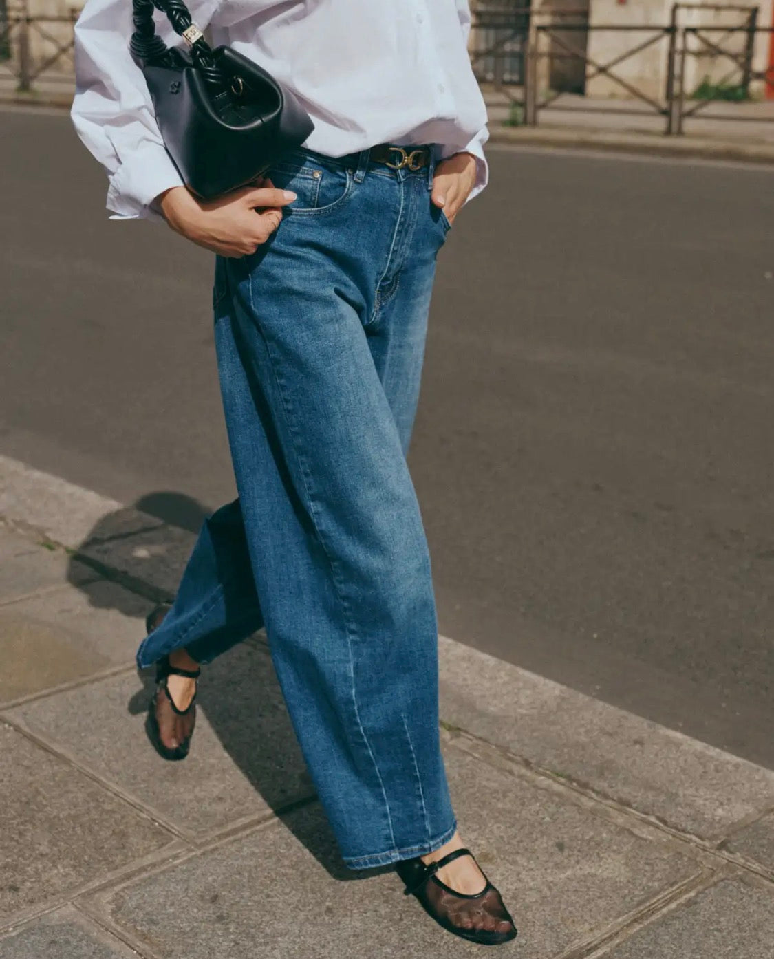 Ana & Lucy - Barrel Jeans Blue
