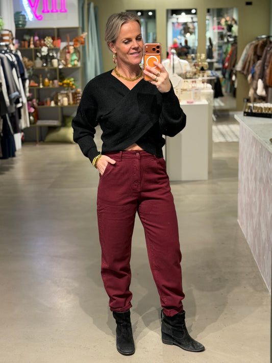 Ana & Lucy Ballon pantalon Bordeaux