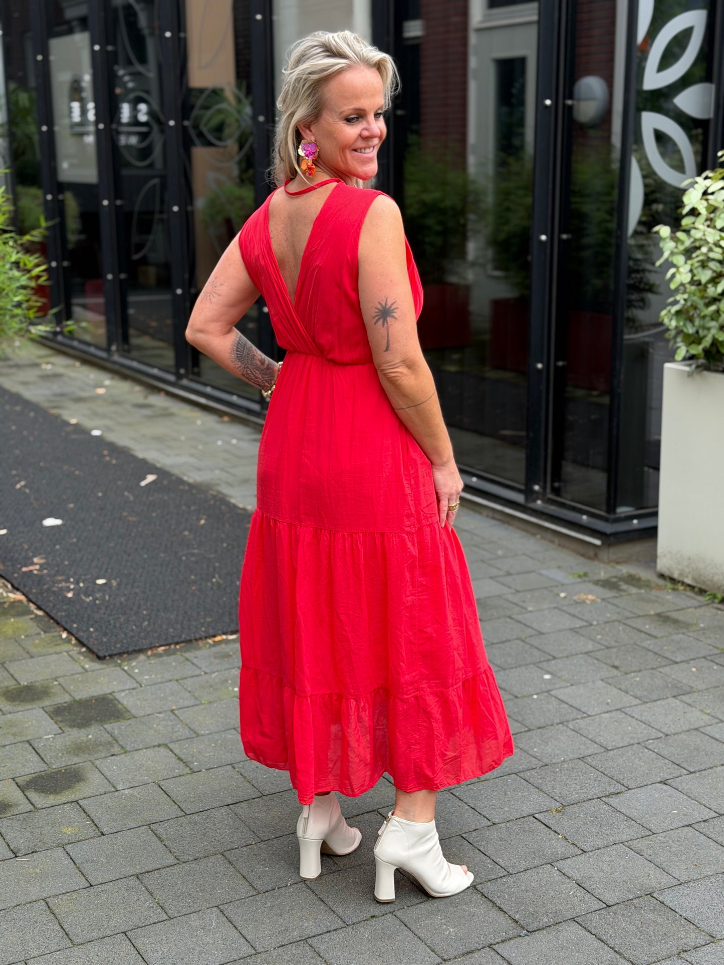 Sophie Dress rood