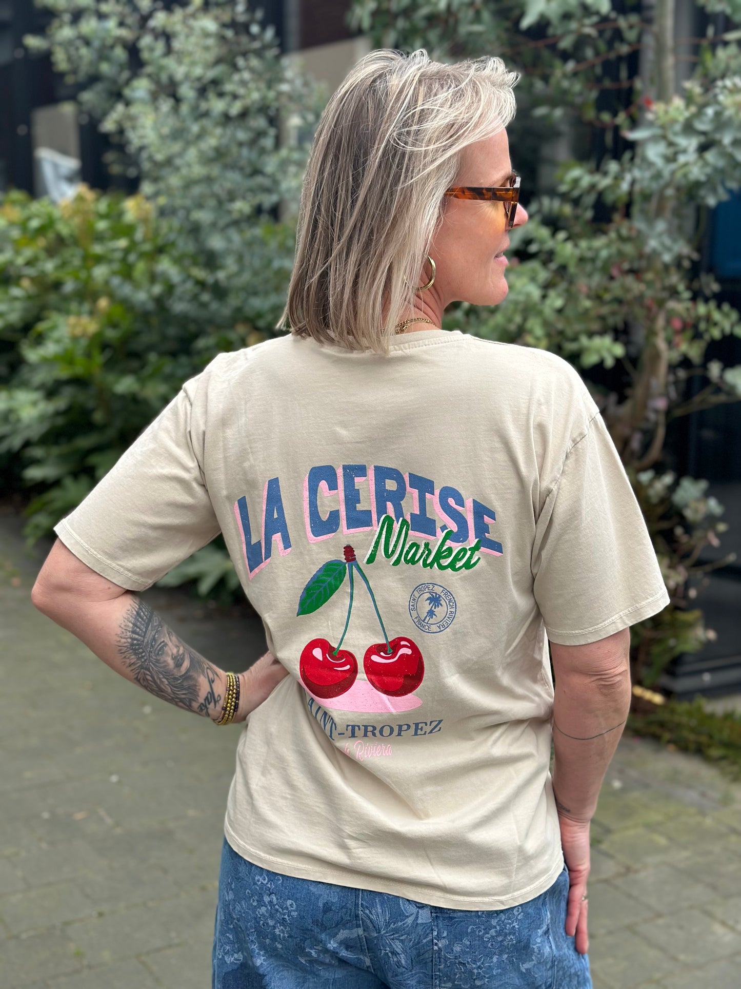 T-shirt la cerise beige