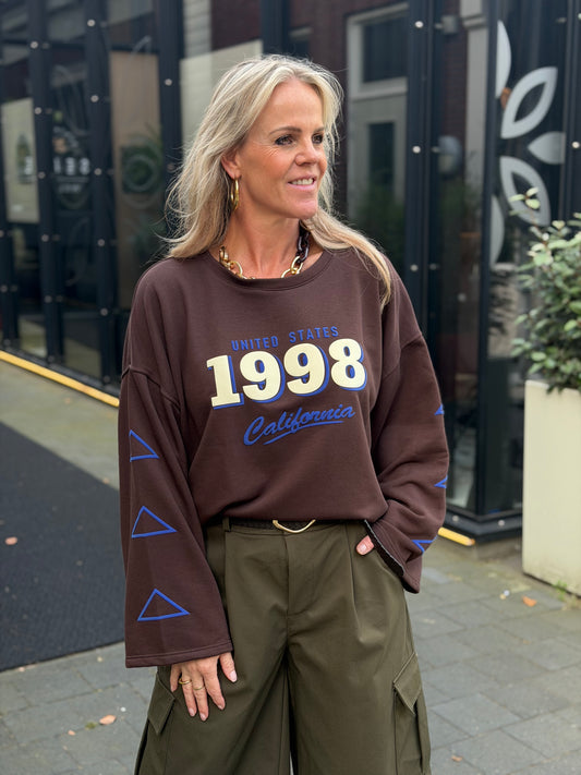 Sweater 1998 bruin