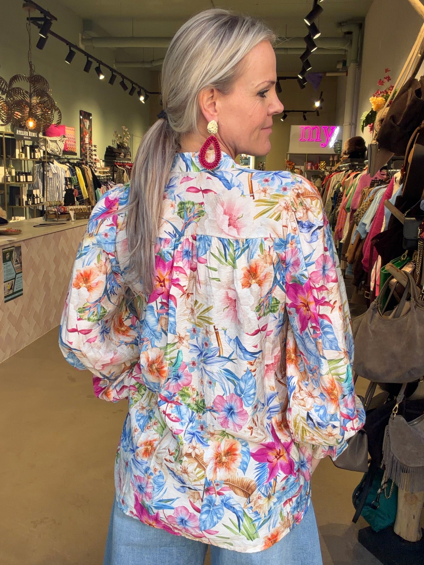 Flower top Valerie