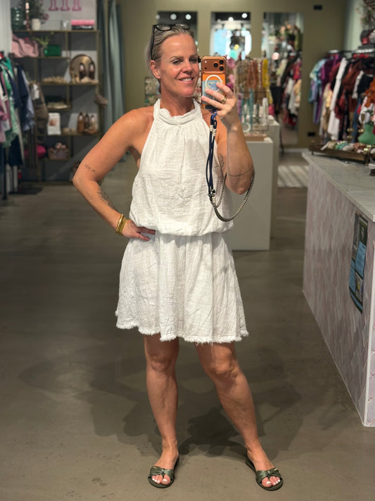 Cotton LOLA dress wit