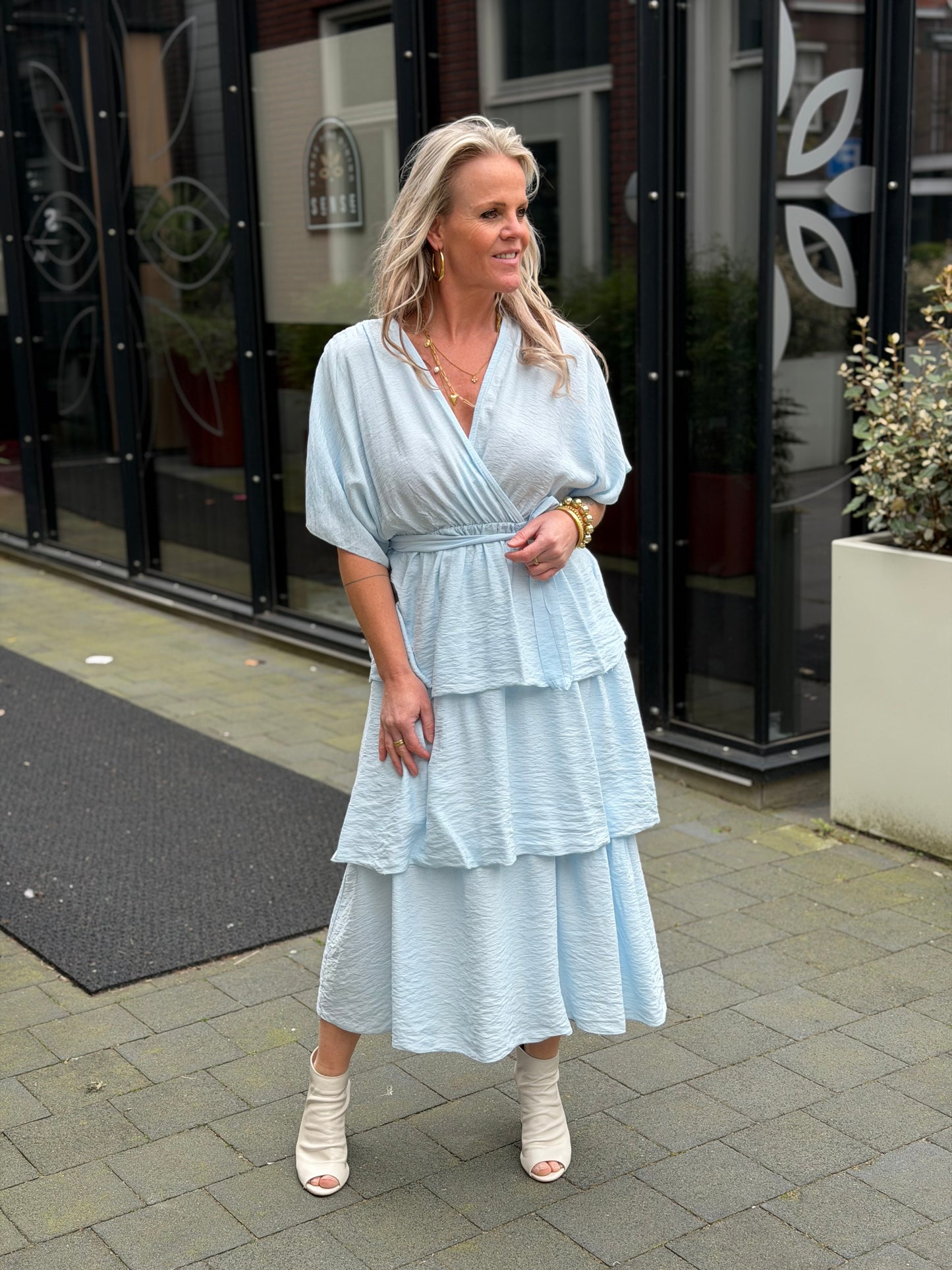 Victoria Dress licht blauw