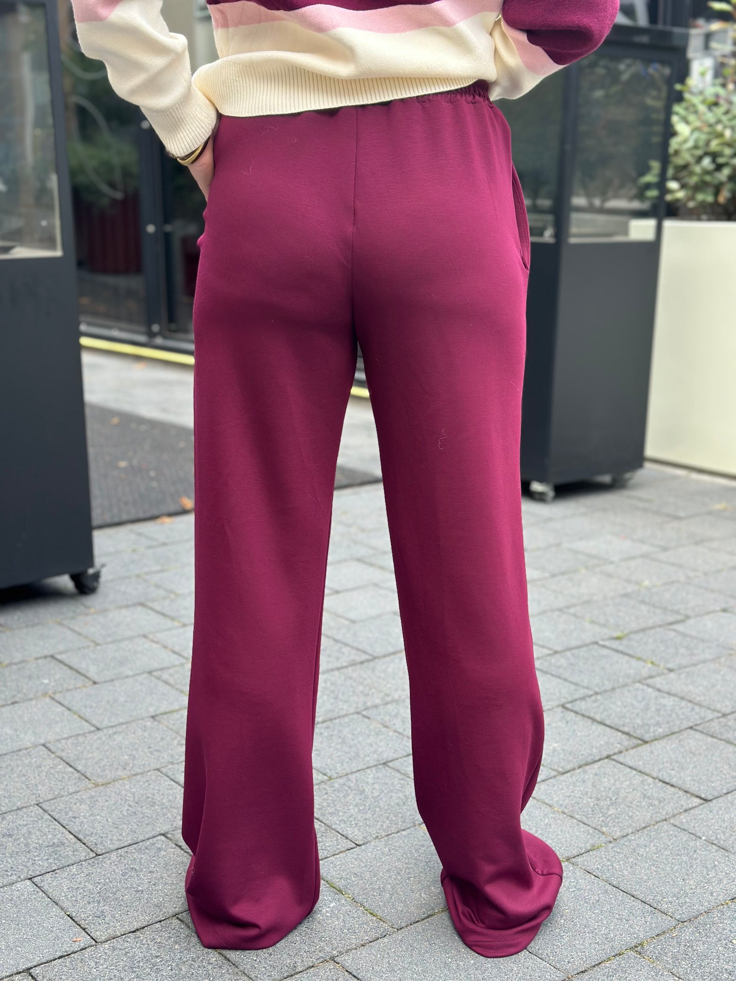 Scubba Sweat broek Bordeaux