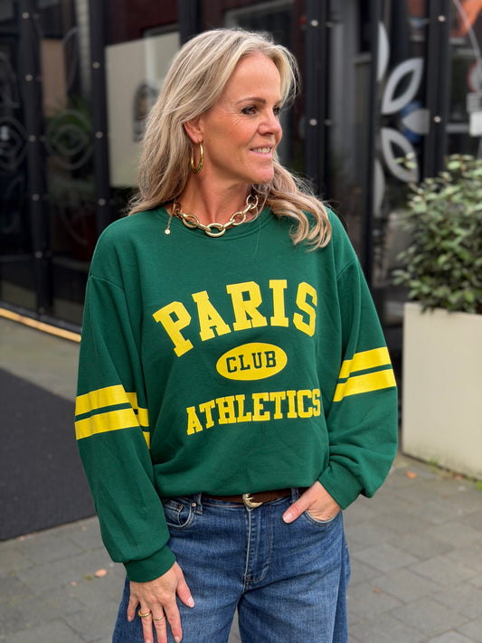 Sweater Paris groen