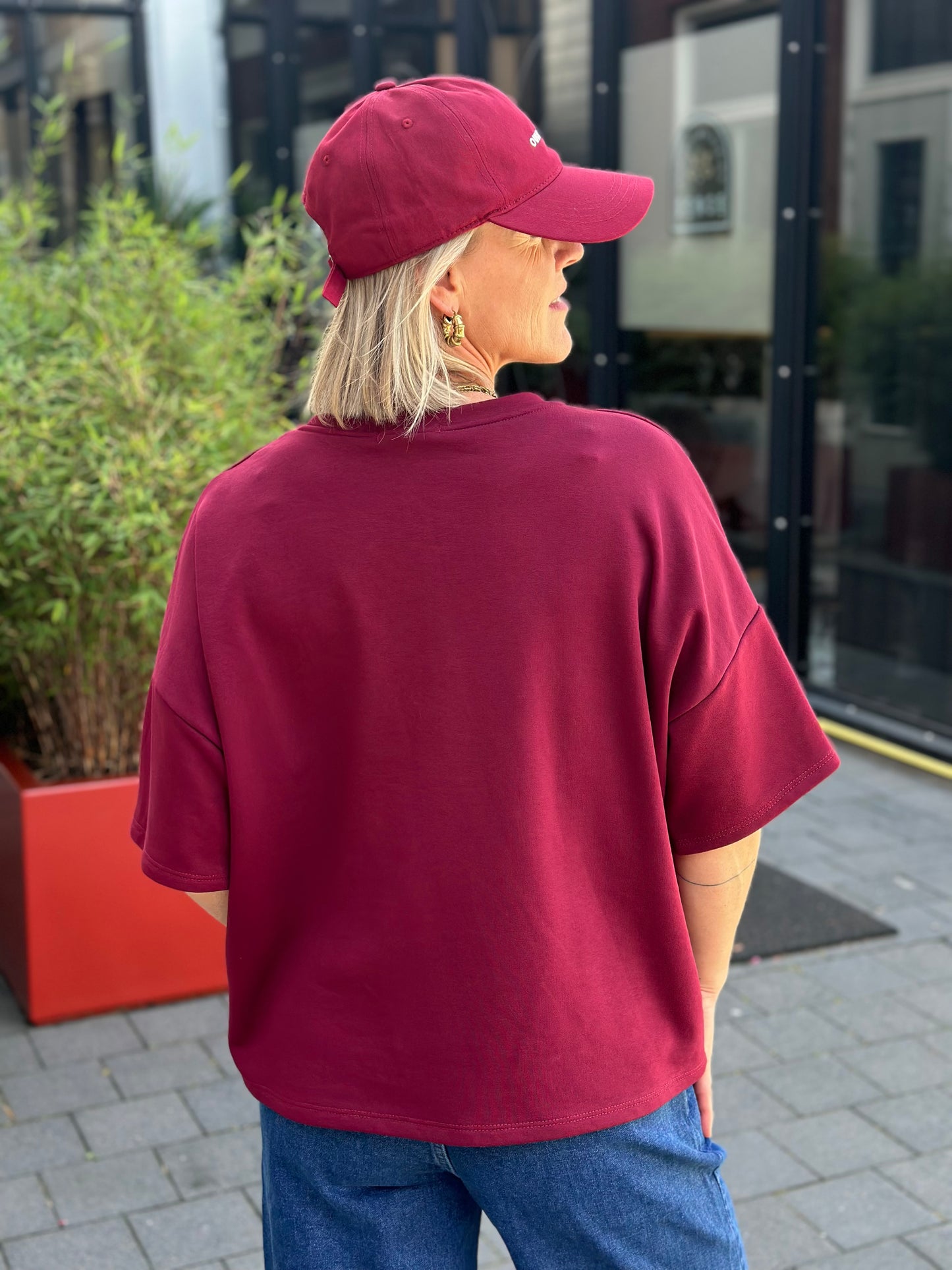 Sweater Bordeaux rood