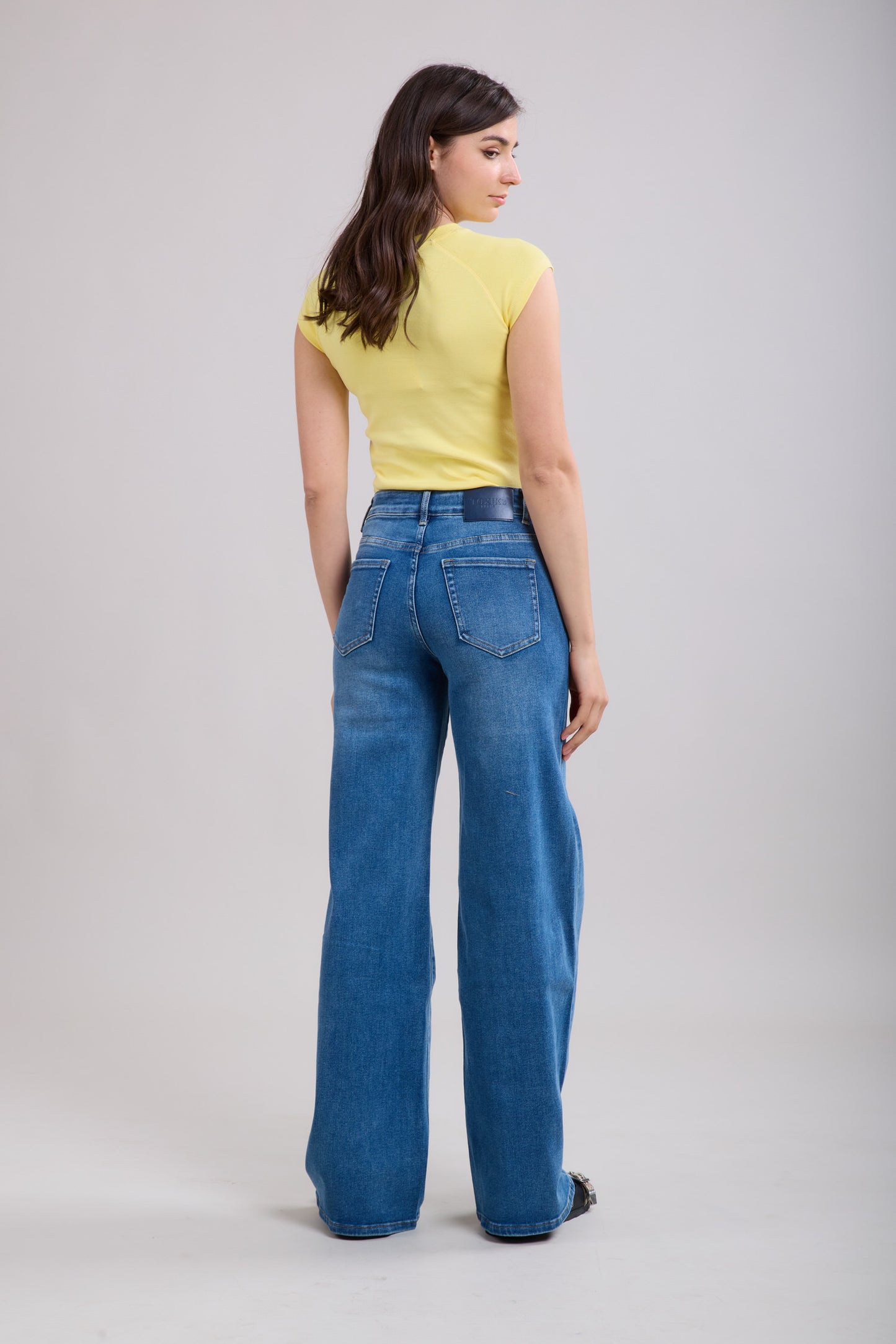 Toxik Wide leg jeans 85 dark blue