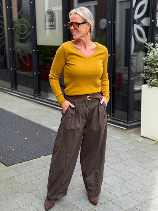 Ballon pantalon cotton bruin