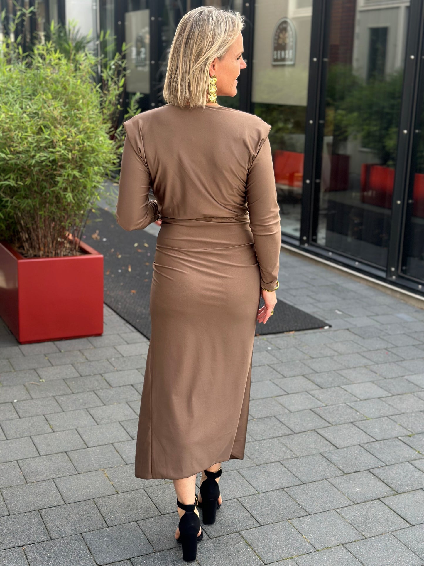 Pamela Dress licht bruin