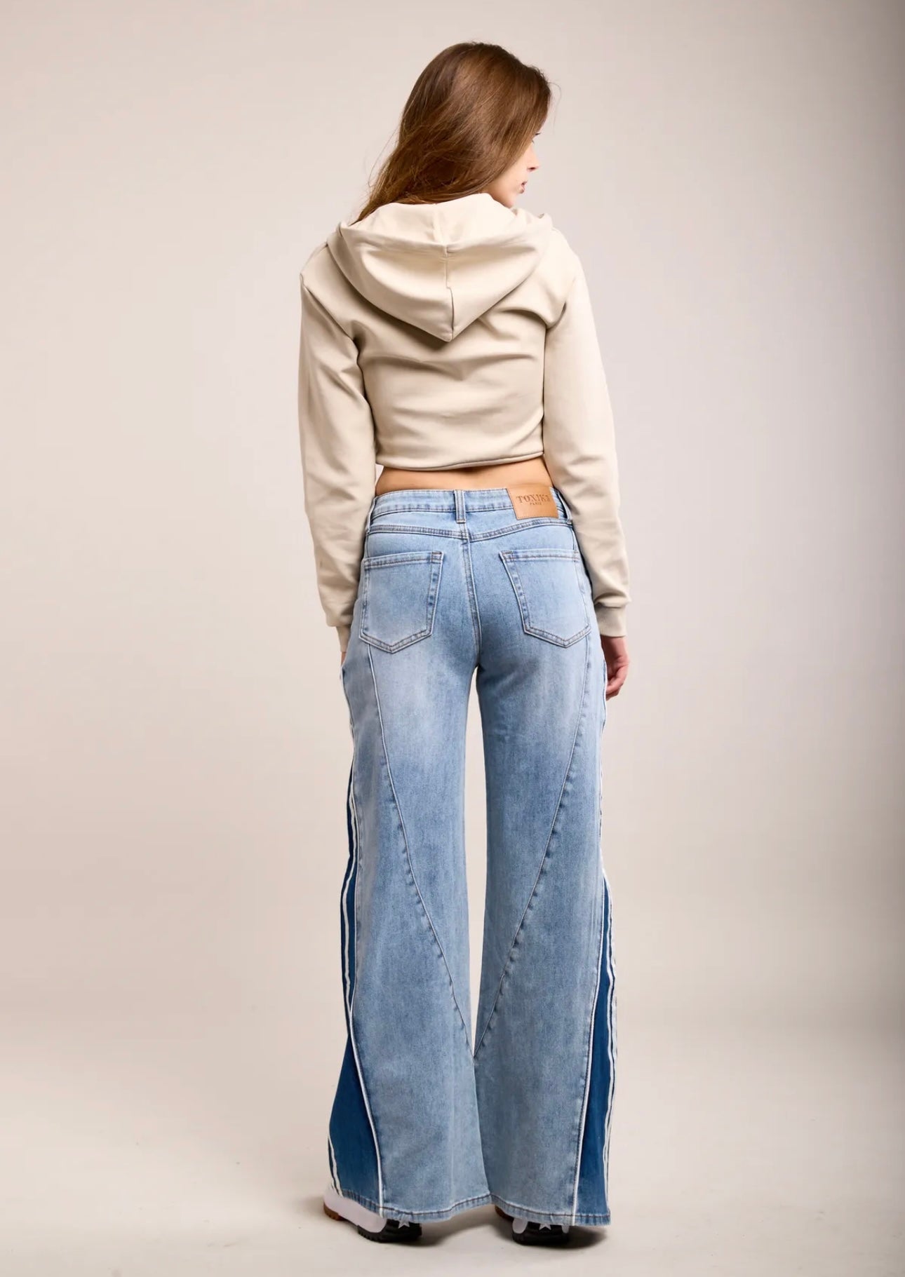 Toxik wide leg 4stripe jeans