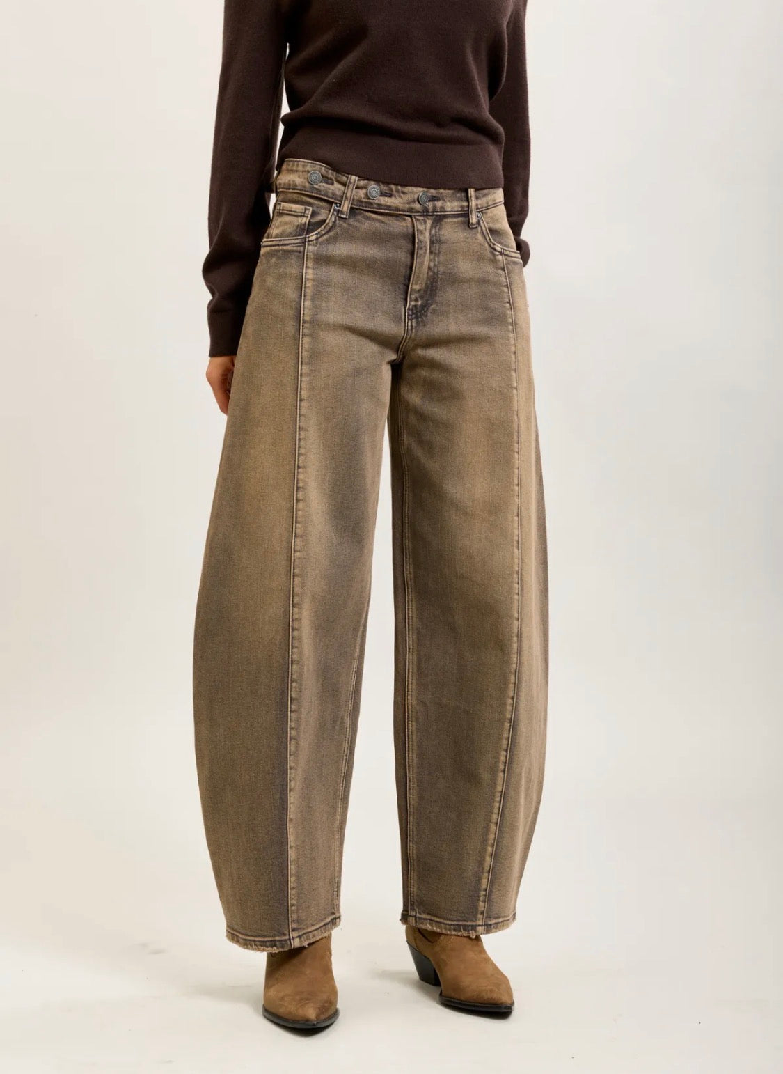Toxik- Barrel Jeans bronze