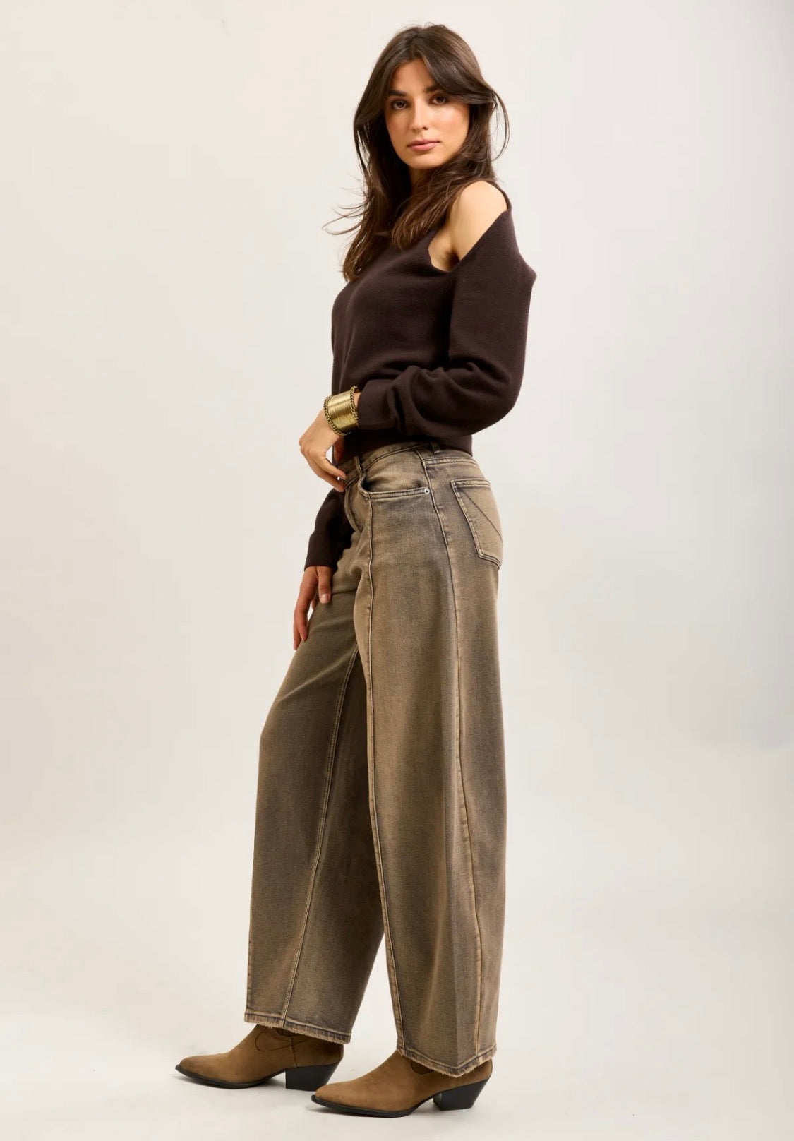 Toxik- Barrel Jeans bronze
