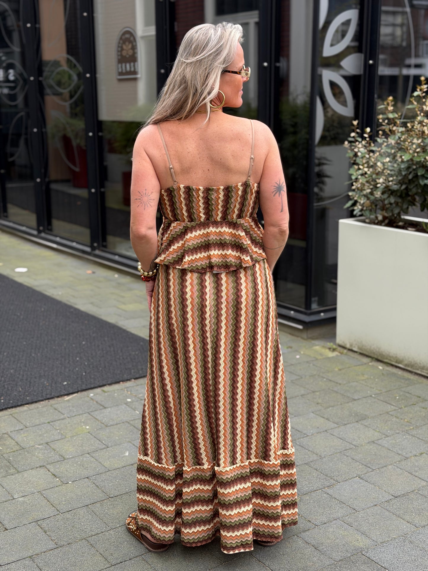 Tweedelige set Rok en top