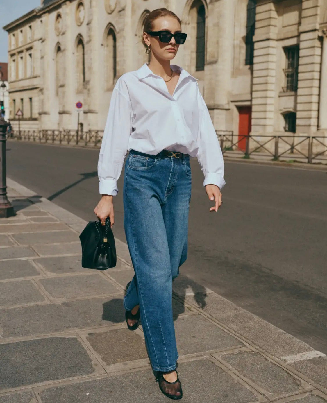 Ana & Lucy - Barrel Jeans Blue